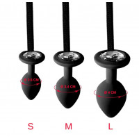 Мужские трусы XS-2XL с силиконовой анальной пробкой Art of Sex -  Joni plug panties size L Black