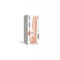Реалістичний фалоімітатор Strap-On-Me Sliding Skin Realistic Dildo Vanille XXL, ефект рухливої шкіри — Переглянути зображення 8
