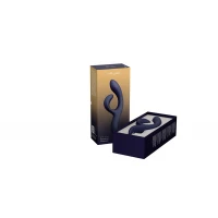 Смарт вібратор-кролик We-Vibe Nova Midnight Blue, ергономічний, регульований кут нахилу стовбура — Переглянути зображення 7