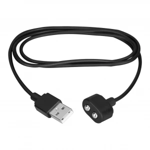 Зарядка (запасний кабель) для іграшок Satisfyer USB charging cable Black