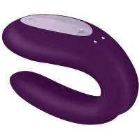 Набір Satisfyer Partner Box 2 (смарт-вібратор для пар Double Joy + віброкільце Royal One) — Переглянути зображення 4