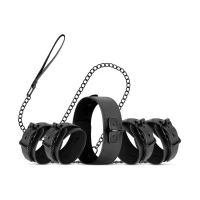 Набір для BDSM Bedroom Fantasies: Master &amp; Slave Total Restraint Set — Переглянути зображення 1