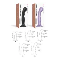 Насадка для страпона Strap-On-Me Dildo Plug P&amp;G Black XL — Просмотреть изображение 4