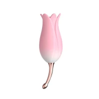 Ультразвуковий вібратор для клітора Otouch Bloom Ultrasonic Clitoris, 2 дод. насадки — Просмотреть изображение 1