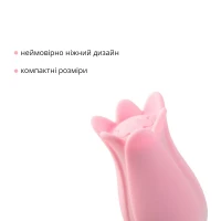Ультразвуковий вібратор для клітора Otouch Bloom Ultrasonic Clitoris, 2 дод. насадки — Просмотреть изображение 4