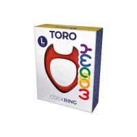 Ерекційне кільце Wooomy Toro L Red — Переглянути зображення 3