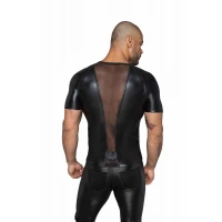 Футболка з мокрим ефектом Noir Handmade H056 Men's T-shirt made of powerwetlook, XXL — Переглянути зображення 2