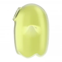Вакуумний кліторальний стимулятор з вібрацією Satisfyer Glowing Ghost Yellow, світиться в темряві — Переглянути зображення 3
