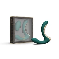 Вібратор-пульсатор з вакуумною насадкою Zalo – Talis G-Spot PulseWave Vibrator Turquoise Green — Просмотреть изображение 12