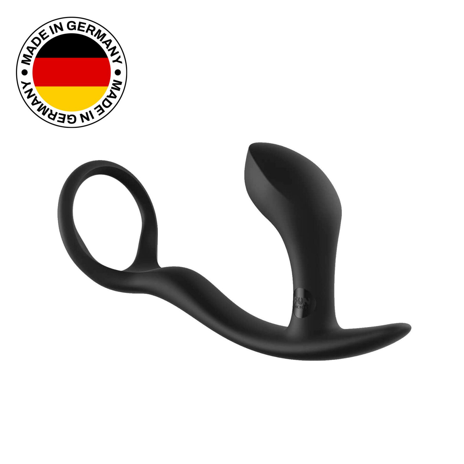 Анальная пробка с эрекционным кольцом Fun Factory BOOTIE RING slate