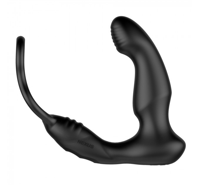 Стимулятор простати Nexus SIMUL8 Wave Edition з ерекційним кільцем, вібрація + манливий рух стовбура