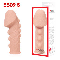 Насадка на член Kokos Extreme Sleeve ES.09 размер S, утолщающая, стимулирующий рельеф