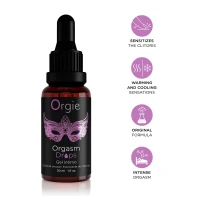 Збуджувальні краплі для клітора Orgie Orgasm Drops, 30 мл, ефект розігріву та охолодження — Переглянути зображення 4