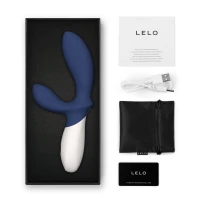 Масажер простати LELO Loki Wave 2 Base Blue, 2 мотори, манливий рух + вібрація — Переглянути зображення 4