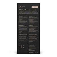Массажер простаты LELO Loki Wave 2 Base Blue, 2 мотора, манящее движение + вибрация