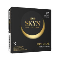 Безлатексные премиум-презервативы SKYN Original 3 шт