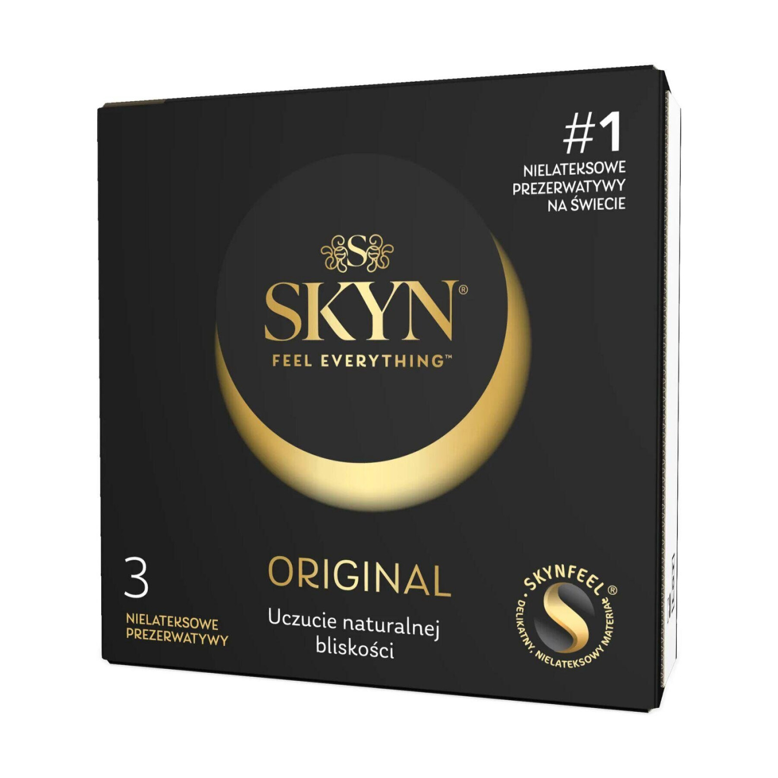Безлатексні преміум-презервативи SKYN Original 3 шт