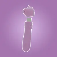 Вібратор-єдиноріжка Unihorn USB Bullet – Karma Lilac, віброкуля, USB-зарядка, 10 режимів — Просмотреть изображение 14