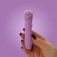 Вібратор-єдиноріжка Unihorn USB Bullet – Karma Lilac, віброкуля, USB-зарядка, 10 режимів — Просмотреть изображение 12