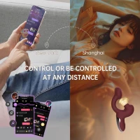 Смарт-вібратор Magic Motion Ponder Red, подвійна стимуляція, віброяйце+язичок для клітора — Просмотреть изображение 13