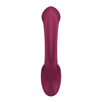 Вагінально-кліторальний вібратор Satisfyer G for Goddess 2 Wine Red, 2 мотори