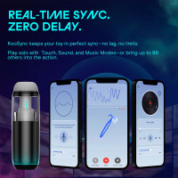 Смарт-мастурбатор Kaotik Labs The Cocoon, режим edging, пульсации, подогрев до 42 °C — Просмотреть изображение 15