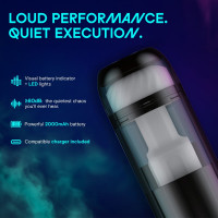 Смарт-мастурбатор Kaotik Labs The Cocoon, режим edging, пульсации, подогрев до 42 °C — Просмотреть изображение 16