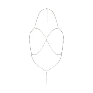 Прикраса на груди Obsessive Lyxa jewelry cupless bra