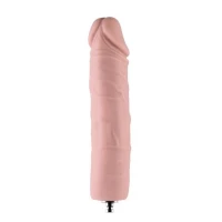 Силіконовий фалоімітатор для секс-машин Hismith 7&quot; Silicone Dildo, система KlicLok — Переглянути зображення 4