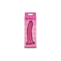 Дилдо NS Novelties Royals - 5&quot; Charlie - Metallic Pink — Переглянути зображення 4
