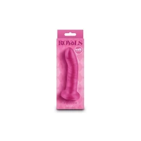 Дилдо NS Novelties Royals - 5&quot; Charlie - Metallic Pink — Переглянути зображення 6