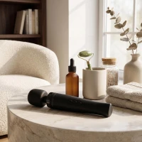 Вібромасажер MyMagicWand - Wand Massger Small Black — Переглянути зображення 4