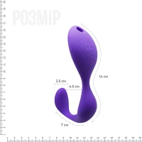 Вібратор під одяг Adrien Lastic Mr.Hook з пультом LRS — Переглянути зображення 2
