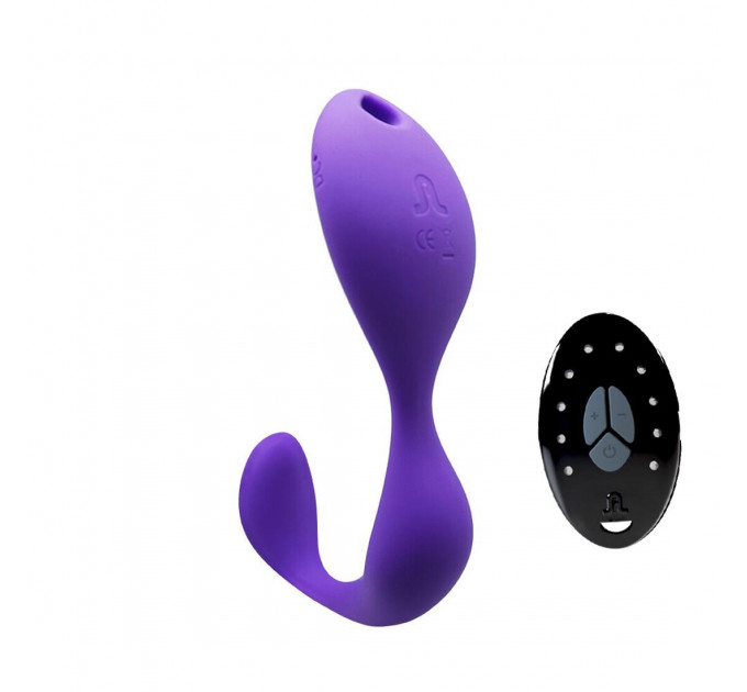 Вибратор под одежду Adrien Lastic Mr.Hook с пультом LRS