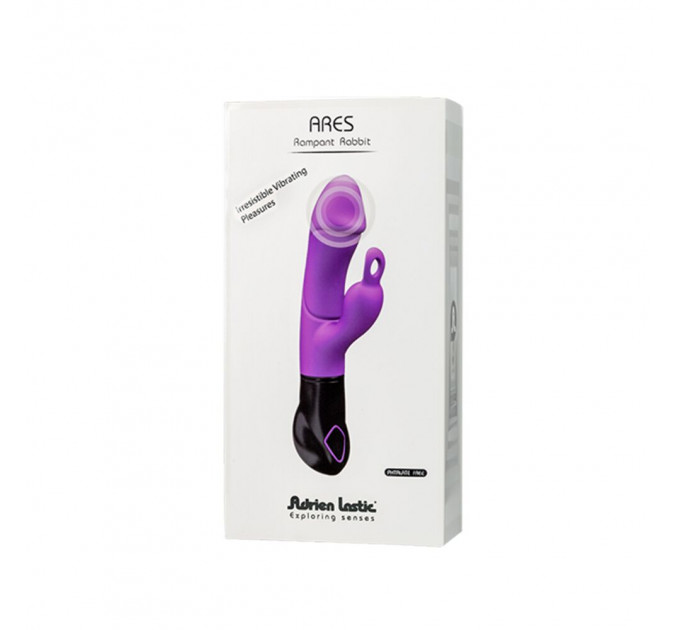 Вибратор кролик Adrien Lastic Ares фиолетовый