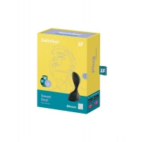 Анальна смарт-пробка з вібрацією Satisfyer Sweet Seal Black — Просмотреть изображение 4