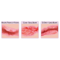 Мастурбатор-вагина двухслойный Kokos Sanda Double Layer