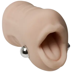 Вібромастурбатор ротик Doc Johnson Sasha Grey - Ultraskyn Vibrating Deep Throat Sucker
