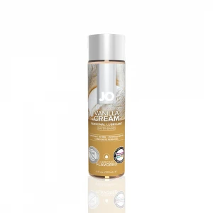 Змазка на водній основі JO H2O — Vanilla Cream (120 мл) без цукру, рослинний гліцерин
