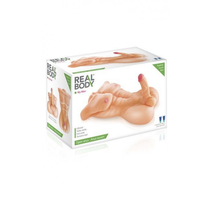 Торс мужчины Real Body - My Man, пенис и анус