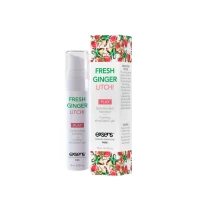 Стимулювальний гель EXSENS Kissable Fresh Ginger Litchi 15мл, можна для поцілунків, охолоджувальний — Переглянути зображення 1