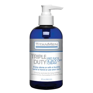 Густа змазка для фістингу Doc Johnson TitanMen - Triple Duty (240 г)