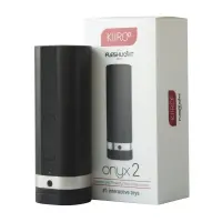 Інтерактивний мастурбатор Kiiroo Onyx 2, 10 стискальних кільця, не треба рухати, теледільдоніка — Переглянути зображення 1