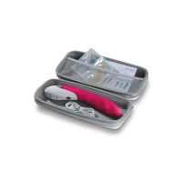 Потужний вібратор Mystim Sassy Simon Pink з двома моторами і стимулювальним рельєфом — Переглянути зображення 11