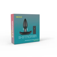 Анальна вібропробка Nexus B-stroker з масажними намистинами на ніжці з пультом Д/КУ — Переглянути зображення 8