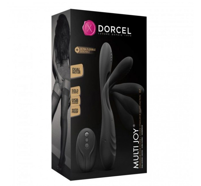 Вібратор для пар Dorcel MULTI JOY з пультом ДК