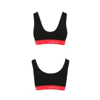 Спортивний топ на широких бретелях Passion PS003 TOP M, black — Просмотреть изображение 5