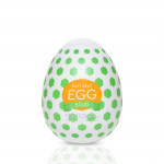 Мастурбатор-яйце Tenga Egg Stud із шестикутними виступами