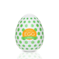 Мастурбатор-яйце Tenga Egg Stud із шестикутними виступами — Переглянути зображення 1