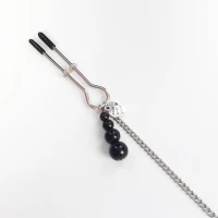 Затискач для сосків та клітора Art of Sex - Nipple and clit clamps Black Pearl — Переглянути зображення 3